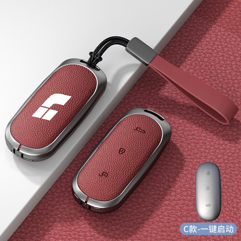Ideal One Key Case Special 2021 Ideal One Car Supplies All-Inclusive Metal Case Buckle High-End Men And Women - Image 3